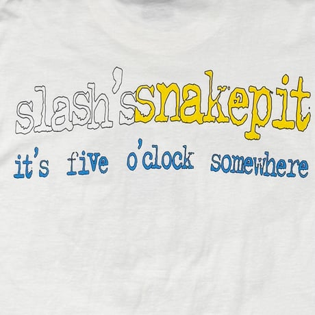 SLASH SNAKEPIT 1995 ITS O CLOCK SOMEWHERE BROCKUM LARGE 3328