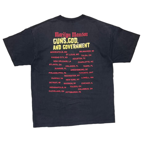 MARILYN MANSON GUNS GOD AND GOVERNMENT ALSTYLE XL 0503