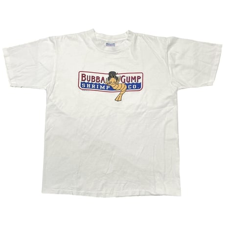 FORREST GUMP 1994 BUBBA GUMP SHRIMP CO. LOGO WHITE ALL SPORT XL 9787