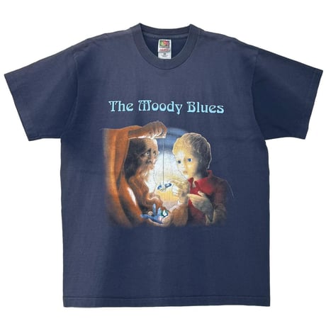 THE MOODY BLUES	SUMMER 1996 TOUR NAVY FRUIT OF THE LOOM XL 2706