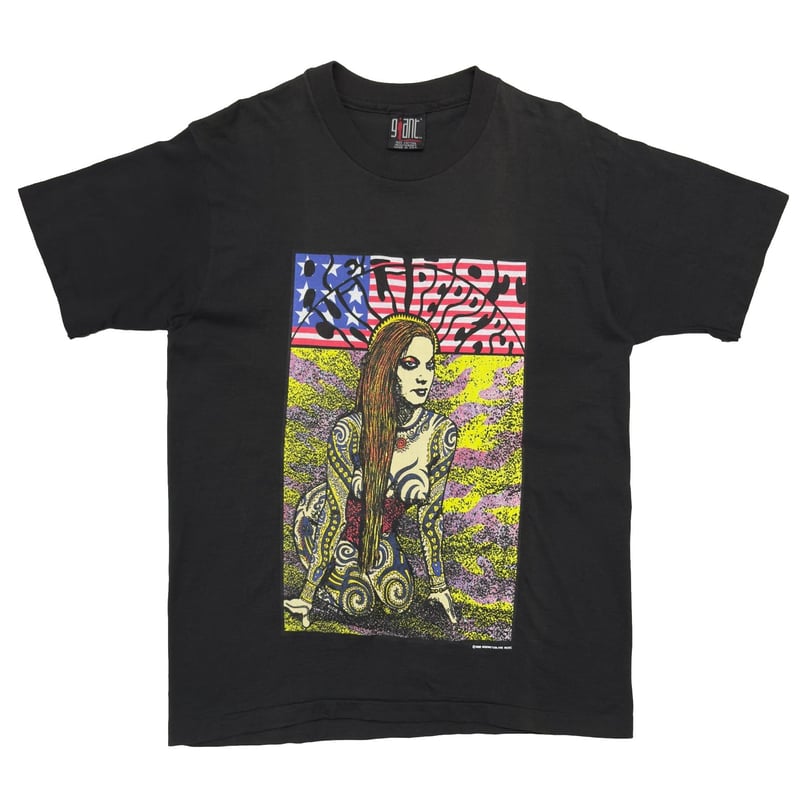 トップス Red hot chili peppers 1992 giant XL 1992 Red Hot Chili Peppers Vintage Band T-shirt – The Pop up shop
