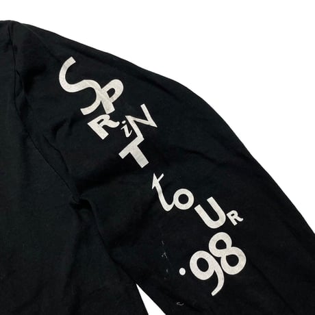 THE ROLLING STONES SPRINT TOUR 98 LS NAIL LIP & TONGUE  BLACK ANVIL XL 7798