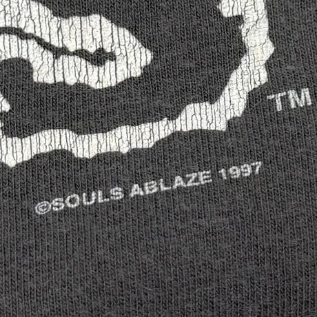 MISFITS 1997 SKULL FACE MONOCHROME ALL SPORT XL 8223