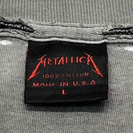 METALLICA PUSHEAD UNFORGIVEN METALLICA TAG LARGE 3656