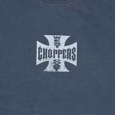 WEST COAST CHOPPERS	IRON CROSS LONG BEACH CA LS BLACK FITS XXL 8604