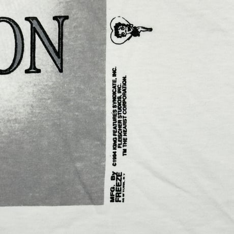 BETTTY BOOP 1994 BOOPSESSION Parfum CALVIN KLEIN OBSESSION PARODY WHITE TULTEX LARGE 6714