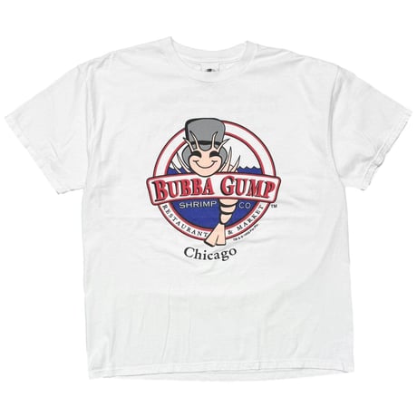 BUBBA GUMP 1998 BUBBA GUMP SHRIMP CO. CHICAGO WHITE XL 1549