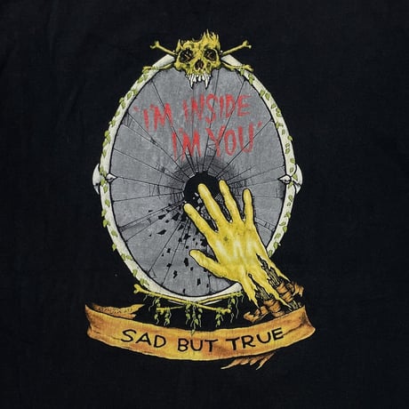 METALLICA PUSHEAD SAD BUT TRUE I'M INSIDE I'M YOU METALLICA TAG LARGE 3761