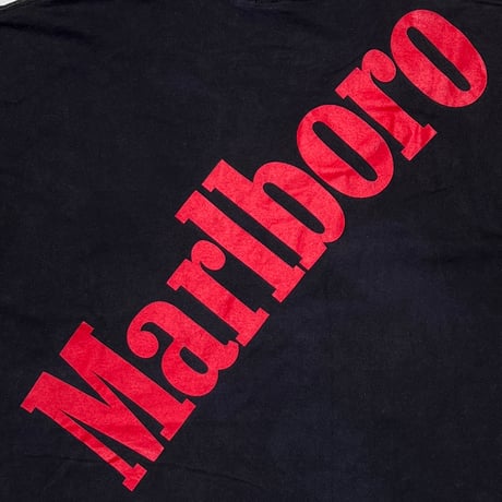 Marlboro HUGE LOGO POCKET TEE BLACK DELTA XL 0545