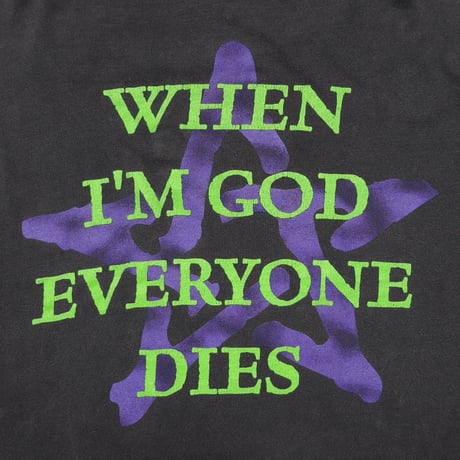 MARILYN MANSON WHEN I'M GOD EVERYONE DIES LS FITS XL 2199