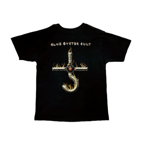 BLUE OYSTER CULT GODZILLA TEE FRUIT OF THE LOOM LARGE 37096