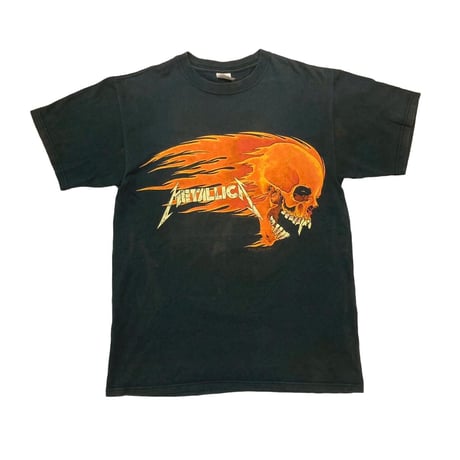 METALLICA PUSHEAD FLAME SKULL ANVIL LARGE 5146 329