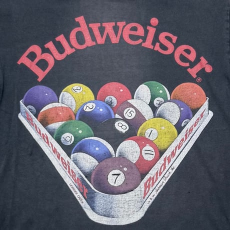 Budweiser 1992 BILLIARDS SOF TEE MEDIUM 7310