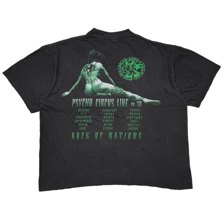 KISS PSYCHO CIRCUS LIVE IN 3D GREEN HIP BG XL 3354