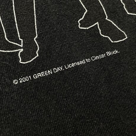 GREEN DAY SILHOUETTE LS TEE BLACK ALSTYLE LARGE 8050