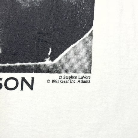 Robert Johnson MEMORIAL BLUES FESTIVAL 1992 PORTRAIT WHITE FRUIT OF THE LOOM XL 9852