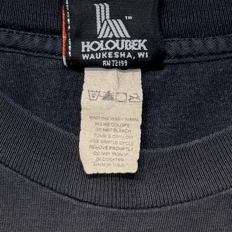 HARLEY DAVIDSON WILD BOAR GRAND RAPIDS FADED POCKET TEE LARGE 9893