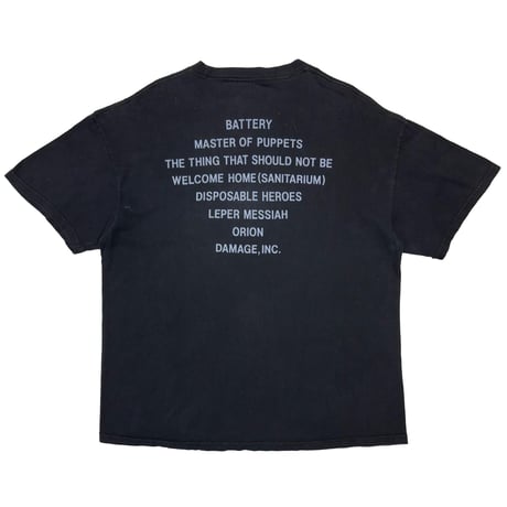 METALLICA MASTER OF PUPPETS Y2K FITS XL 1623