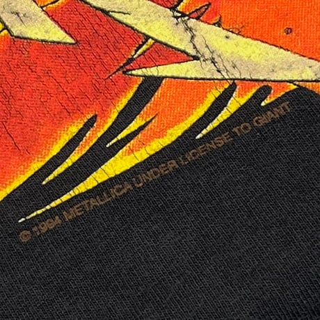 METALLICA PUSHEAD SIDE FLAME SKULL ARTIMONDE LARGE 5758