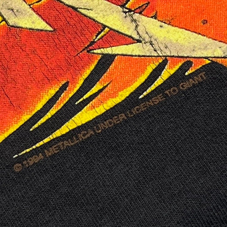 METALLICA PUSHEAD SIDE FLAME SKULL ARTIMONDE LA
