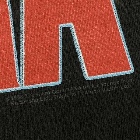 AKIRA 1988 鉄雄 NOSLEEVE BLACK FASHION VICTIM XL 4412