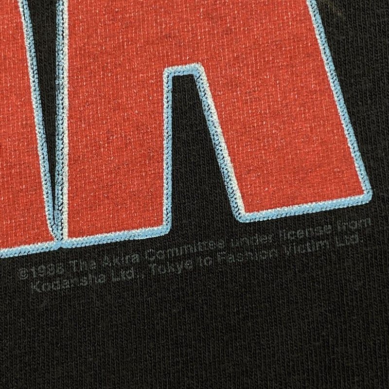 AKIRA 1988 鉄雄 NOSLEEVE BLACK FASHION VICTIM XL