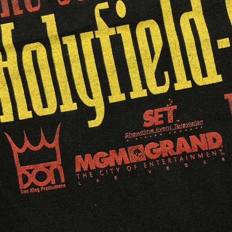MIKE TYSON vs HOLYFIELD THE SOUND AND THE FURY LARGE 8216