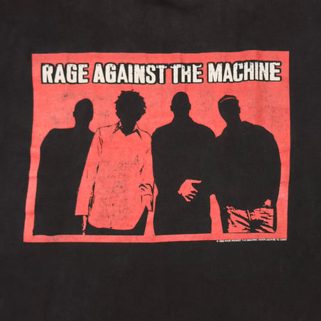 RAGE AGAINST THE MACHINE 1999 SQUARE MEMBER SILHOUETTE GIANT LARGE 2345