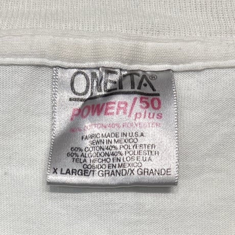 DISNEY VINTAGE MICKEY MOUSE WHITE ONEITA XL 9565