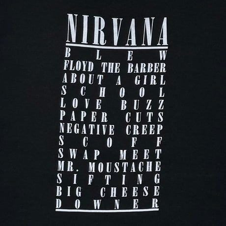NIRVANA BLEACH BOOTLEG SWEAT HOODIE BLACK FITS XL 8658