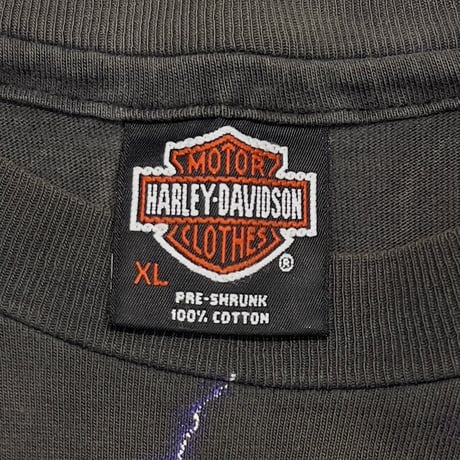 HARLEY DAVIDSON THUNDER & LIGHTNING OVP BLACK HANES XL 4722