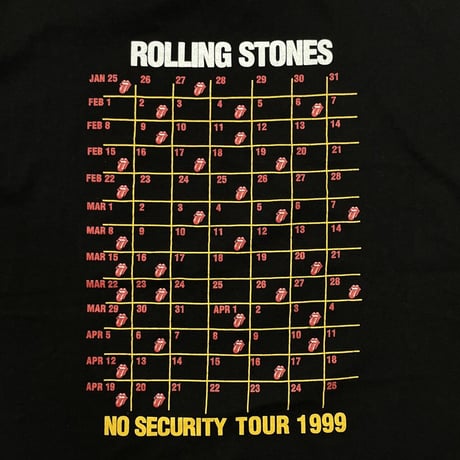 ROLLING STONES NO SECURITY TOUR 1999 ALL SPORT XL 4056