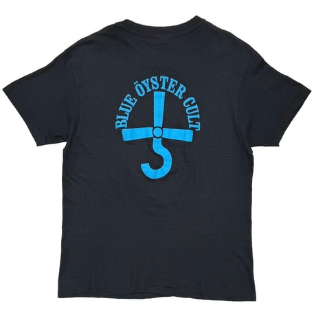 BLUE OYSTER CULT 80S 1st ALBUM DESIGN HANES LARGE 6718