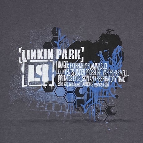 LINKIN PARK METEORA CHARCOAL GILDAN LARGE 9128