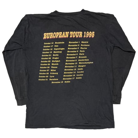 FOO FIGHTERS EUROPEAN TOUR 1995 LS FITS LARGE 6412