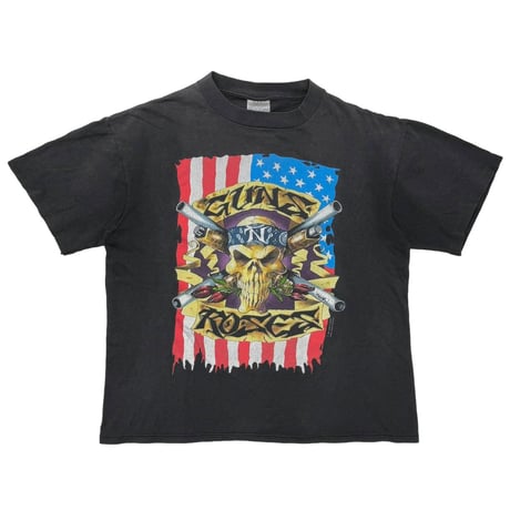 GUNS N' ROSES AMERICAN FLAG SKULL BROCKUM LARGE 5148