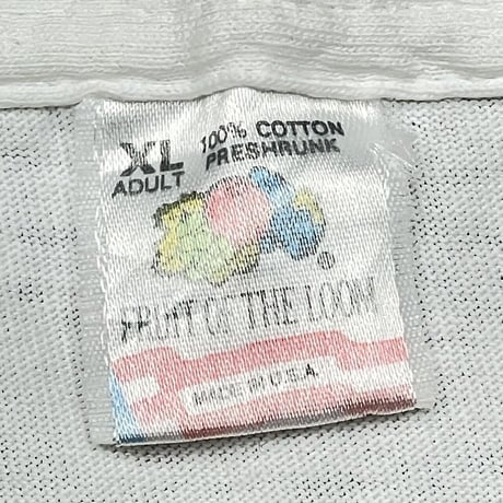 THE BEATLES ABBEY ROAD ALBUM JACKET WHITE FRUIT OF THE LOOM XL 2090