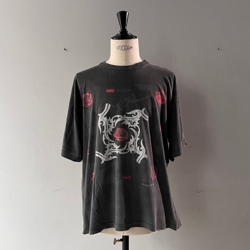 vintage RED HOT CHILI PEPPERS グレー フェード