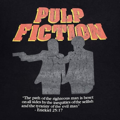 PULP FICTION SILHOUETTE TEE ANVIL LARGE 8217