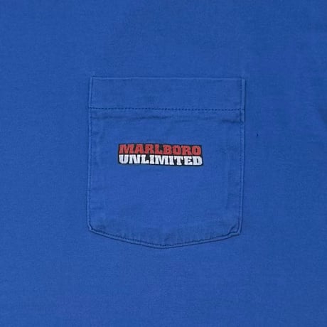 Marlboro COYOTE POCKET TEE BLUE FITS XL 6390
