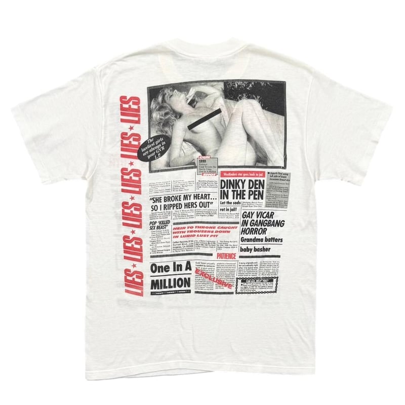 値下げ★Guns N' Roses★1989年製 値下げ☆Guns N' Roses☆1989年製 80s Guns N' ROSES