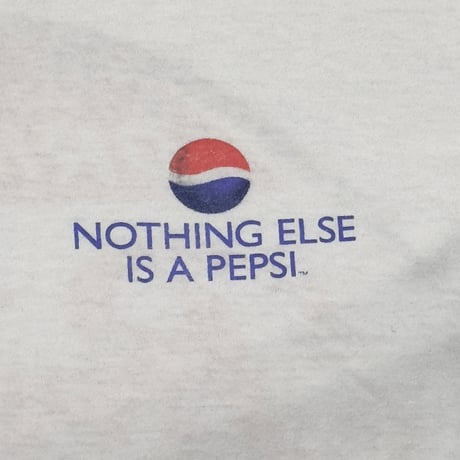 PEPSI NOTHING ELSE IS A PEPSI WHITE XL 2758