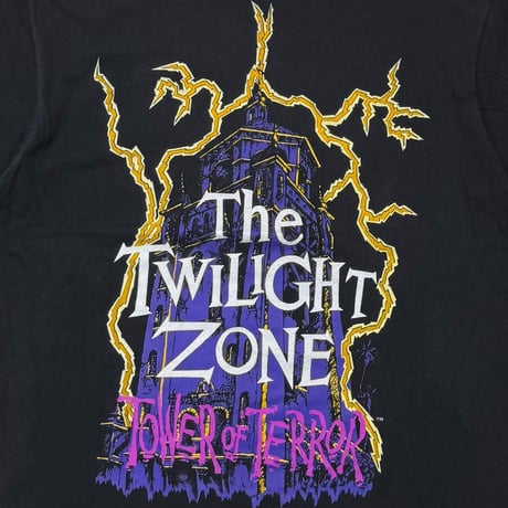 DISNEY VINTAGE TWILIGHT ZONE TOWER OF TERROR CHECK IN CHECK OUT LARGE 3554
