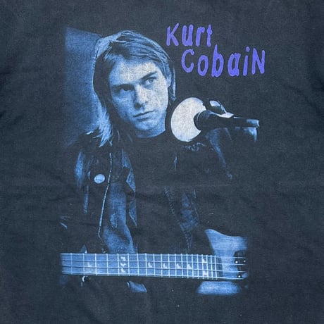NIRVANA NOTE 2003 BLUE KURT COBAIN ANVIL LARGE 5397