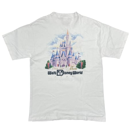 DISNEY VINTAGE 1997 WALT DISNEY WORLD THIS IS NOW! CASTLE WHITE FITS XL 2274