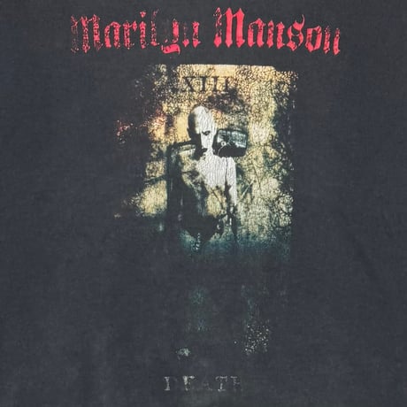 MARILYN MANSON TAROT CARDS CREWNECK SWEAT SCREEN STARS LARGE 6672