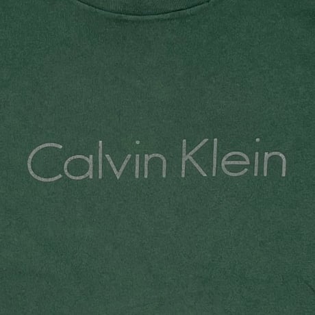 CALVIN KLEIN LOGO GREEN LARGE 0289
