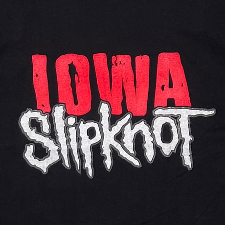 Slipknot IOWA EURO BOOTLEG LARGE 0694