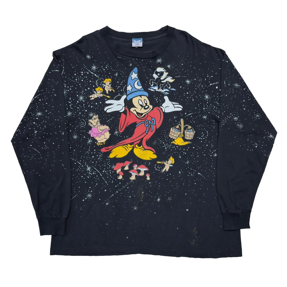 DISNEY VINTAGE FANTASIA 50TH ANNIVERSARY OVP LS