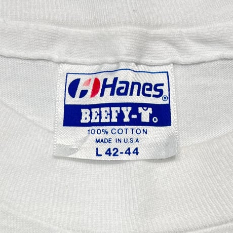 THE FLY 1986 WHITE HANES LARGE 7264